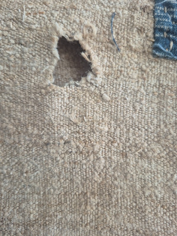 Rare Antique Japanese Ethnographic Textile - Okusozakkuri Sodenashi (Okuso) gallery
