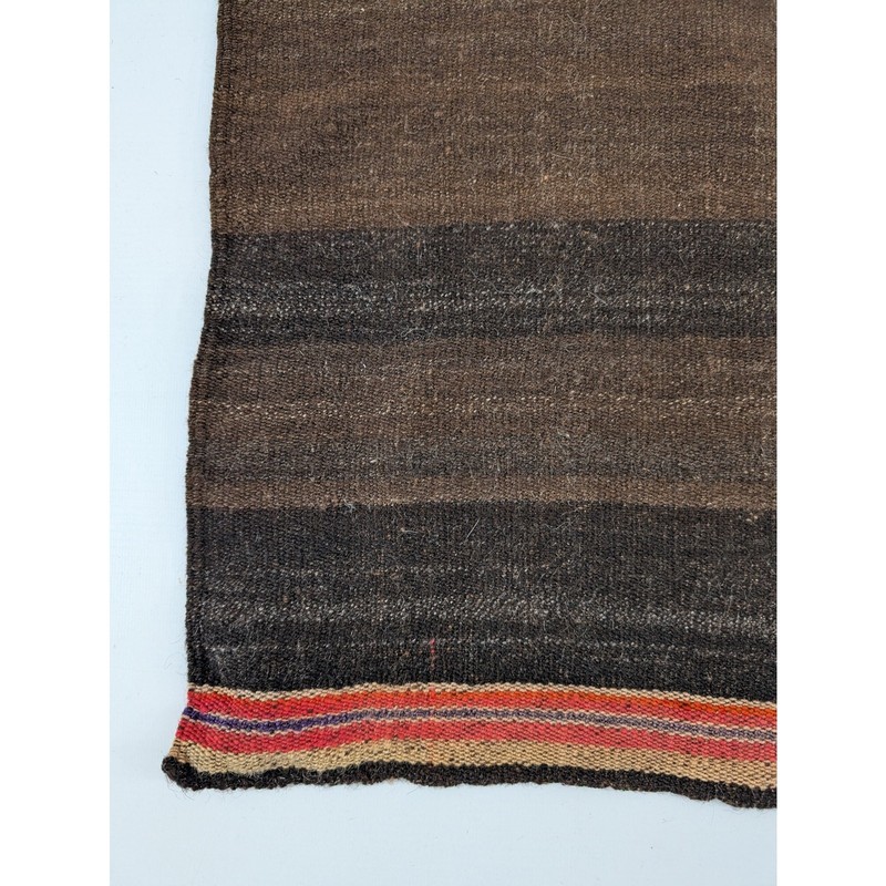Vintage Traditional Bolivian Aguayo Handwoven Wool Textile 140x35in gallery