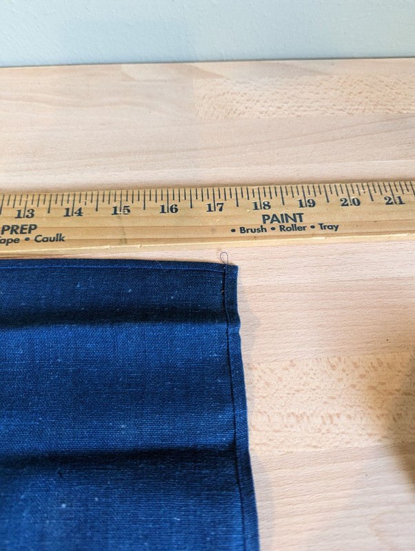 Vintage Handmade Indigo Japanese Monk Smoking Dye Tapestry Cotton Double Sided gallery
