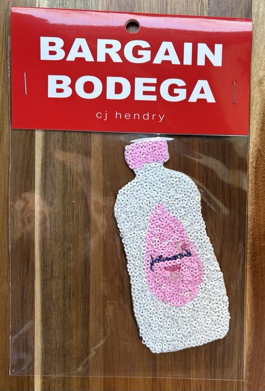 SEALED BRAND NEW Cj Hendry Bargain Bodega LMTD Edition Sequin Patch BABY OIL