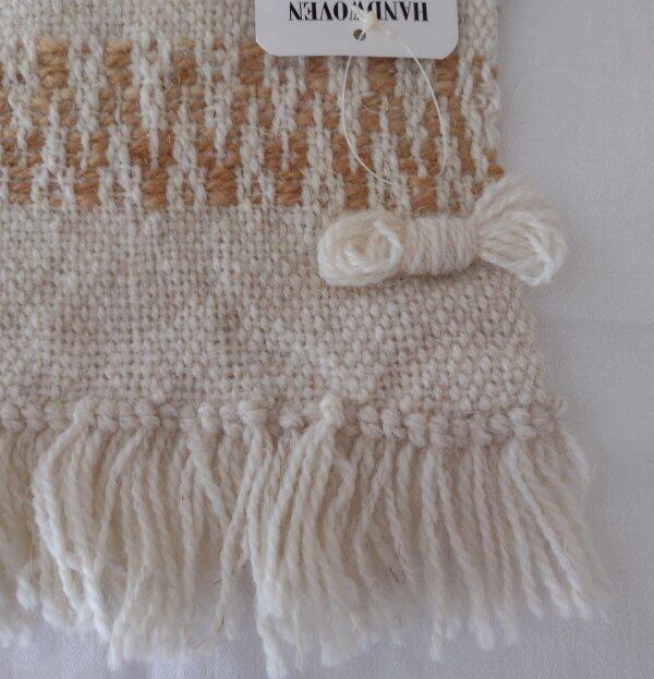 Rare Lesley Nicholls New Zealand Hand Woven Wool Tapestry Wall Fiber Art NWT