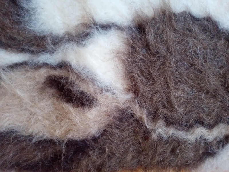 Vintage ~ Pair of Icelandic MCM Woven Shaggy Wool ~ Wall Hangings ~ Horse gallery