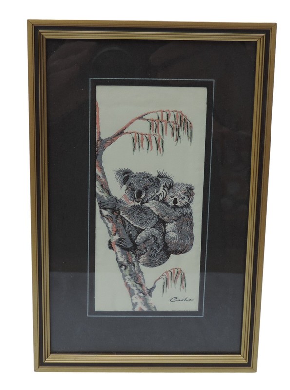 Cash’s of Coventry Silk Woven Picture – Wildlife – Koala Bear