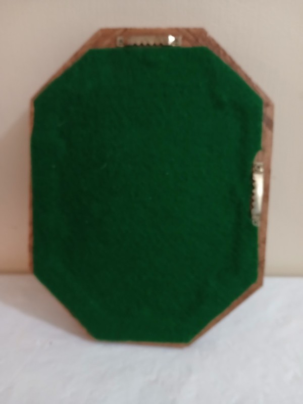 VTG 1986 Little Josie Felt Framed Folk Art Wall Decor by Mrs Josie Speers Age 94 gallery
